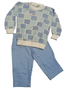 Pijama Infantil de Menino Longo Suedine estampado