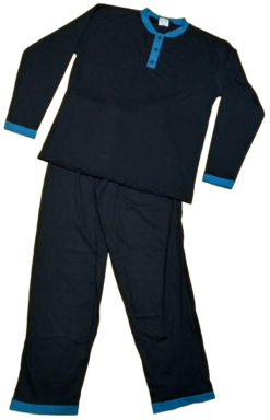 Pijama Masculino Longo Algodão com Gola V