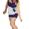 Pijama feminino curto batinha de malha de algodão penteada